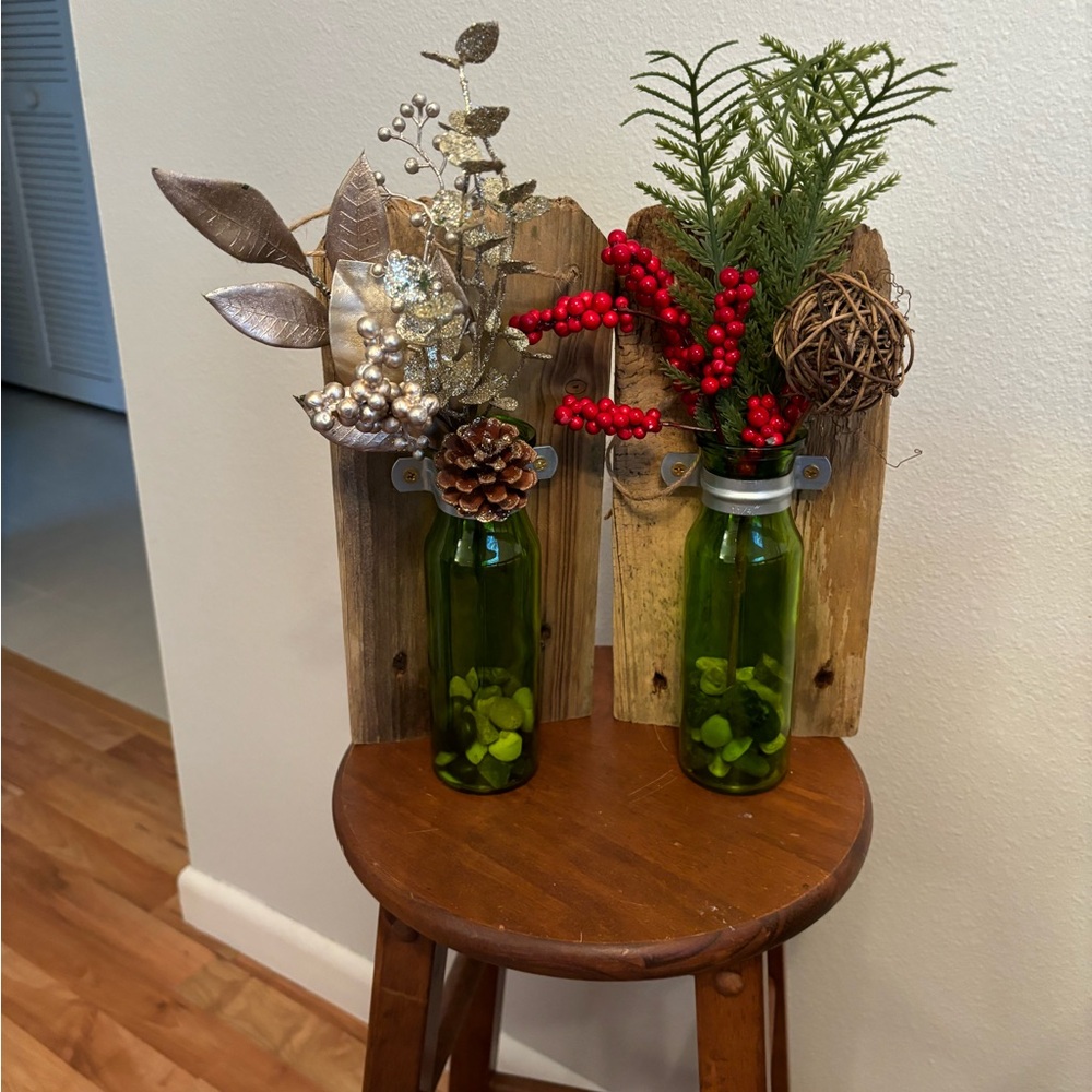 Homemade hanging/standing candle sets